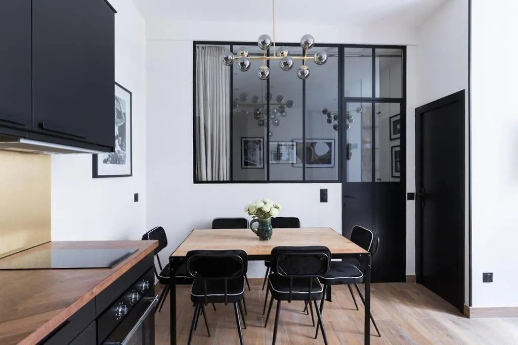 アパート Hsh Amsterdam St-lazare Luxury & Design 6p-2br パリ